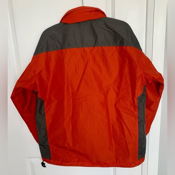 NWT Orange  and Black Rain Jacket/Windbreaker - Picture 2 of 9